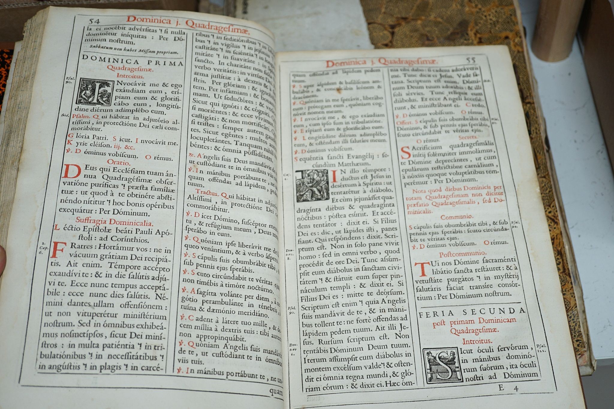 Certosini - Missale Cartusiensis Ordinis ex Ordinatore Generalis, folio, rebound, with engraved title, 428p, manuscript ‘’Supplementum’’
